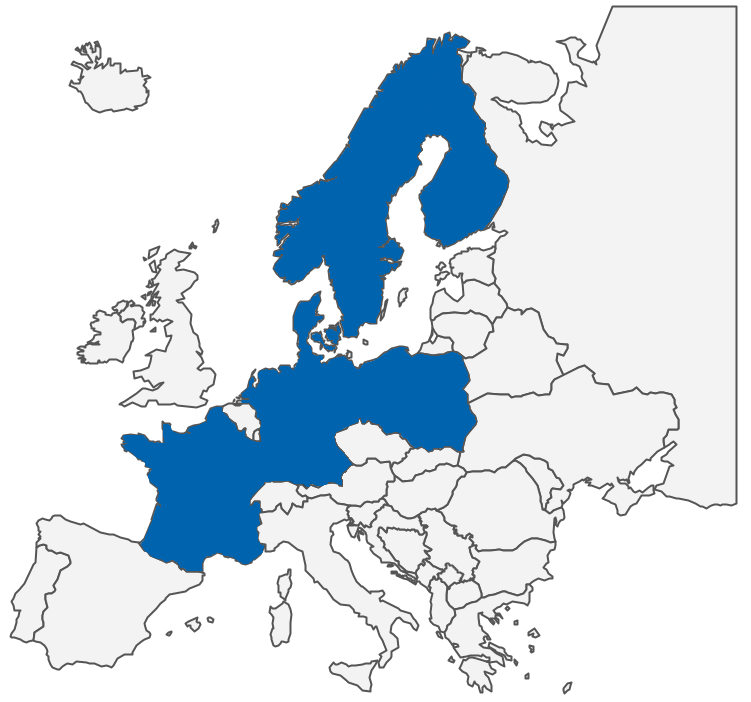 obsługiwane rejony europy przez firmę vitworker